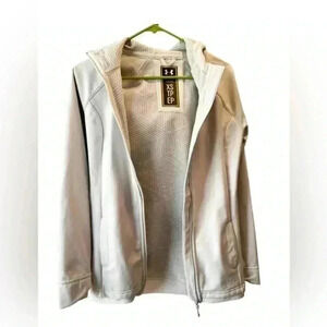 Under Armour Storm Infrared Gray Hooded Jacket. Size extra small.‎